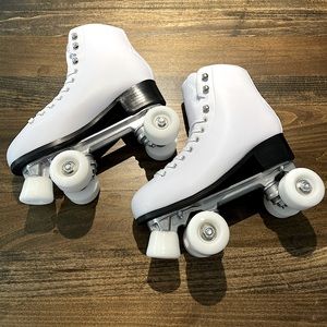 White Roller Skates